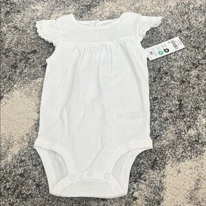 White Baby Onesie